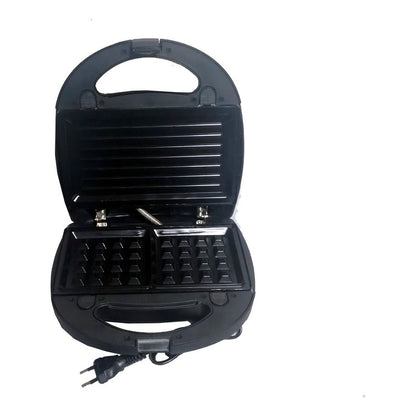 Sandwichera Xion 3 En 1 Sandwichera Waffle Grill Xi-sw31 - Negro