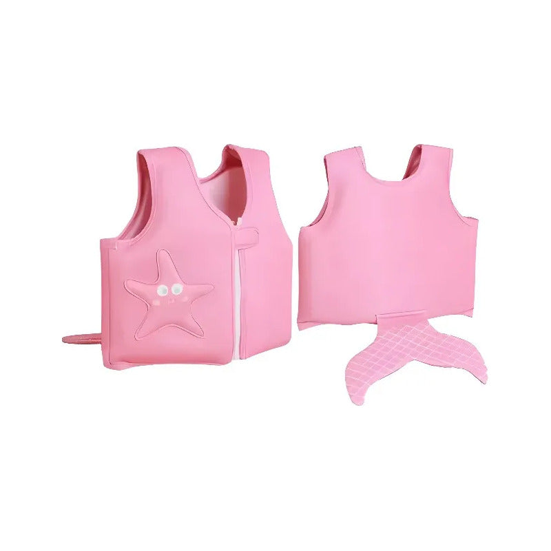 Chaleco Flotador Salvavidas Niños 18kg Cierre Seguro - Rosa - Rosado