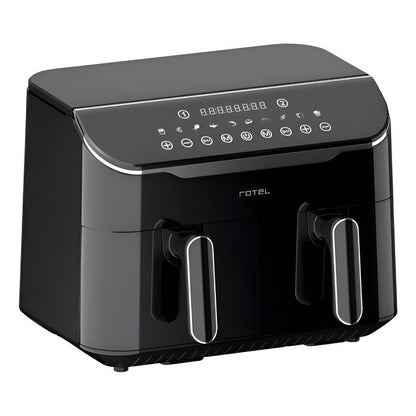 Freidora Sin Aceite Air Fryer Rotel Dual Canastos 4 + 4 Lt