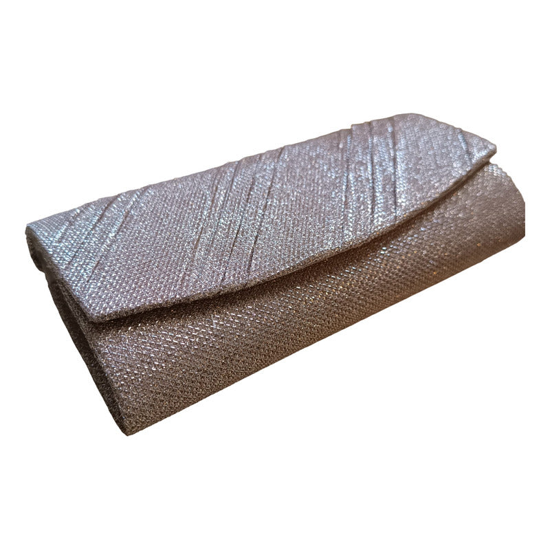 Sobre De Fiesta Con Cadenita Cartera Dama Carteritas De Gala Champán2