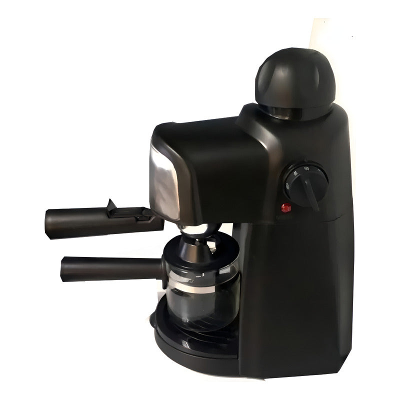 Cafetera Espresso Xion Xi-cm15-cu 800 W 4 Tazas Acero Inox Negro