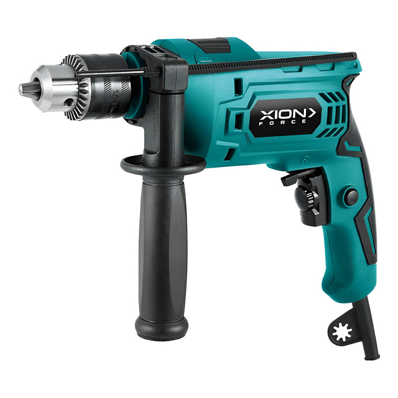 Taladro Percutor 650 W Xion Con Mandril Y Mango Xi-toolhd65 - Verde - 50