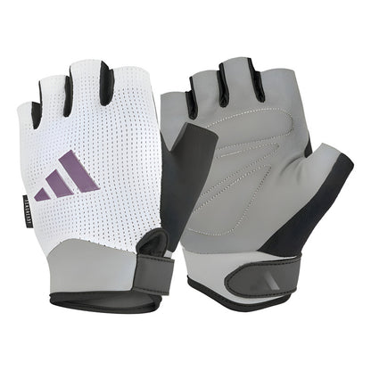 Guantes De Entreno Para Pesas adidas Performance Blancos Blanco Liso M