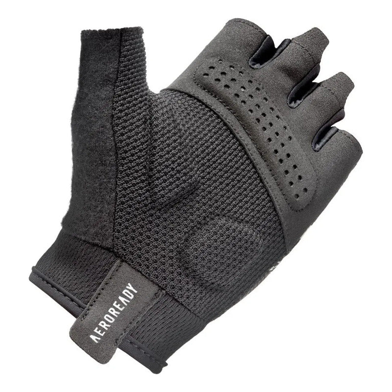 Guantes De Entreno, Pesas O Gym Essential Colores adidas Gris Geométrico L