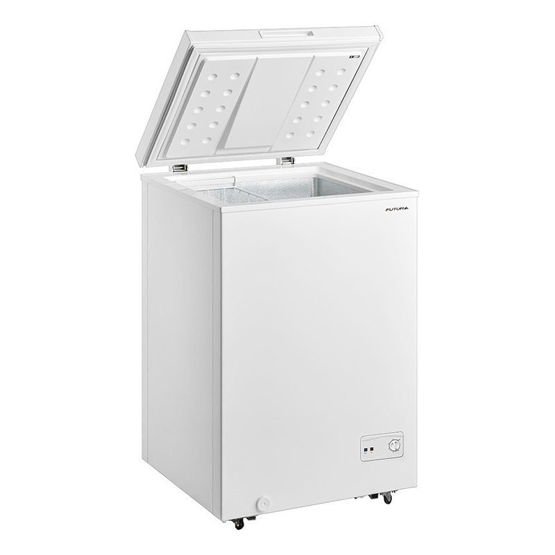Freezer Y Heladera Horizontal Futura Fut-100f Blanco 99 Lts