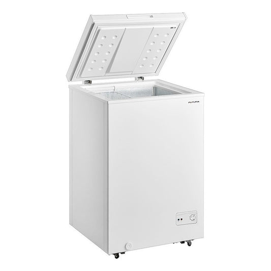 Freezer Y Heladera Horizontal Futura Fut-100f Blanco 99 Lts Blanco