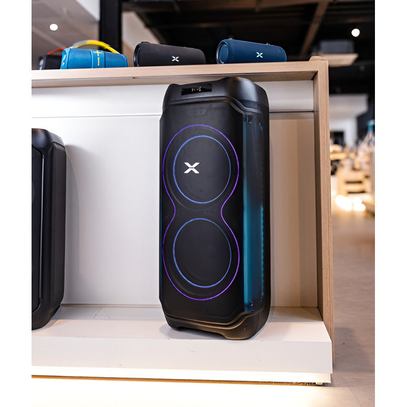 Parlante Inalámbrico Amplificador 18000w Pmpo Xion Xi-xt1100 Color Negro