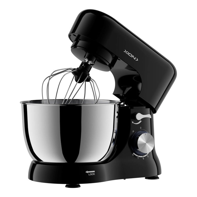 Batidora De Pie Xion Xi-ba1000 Negra Planetaria 1000 W - Negro - 50 Hz X 60 Hz