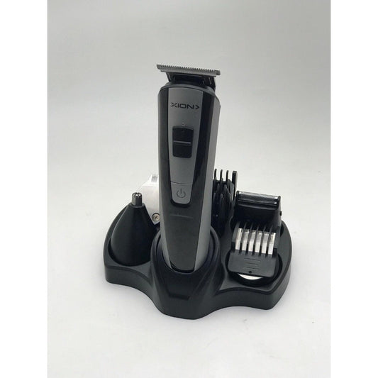 Cortadora De Pelo Xion 5x1 Recargable Accesorios Xi-hair5x1 - Negro/plata