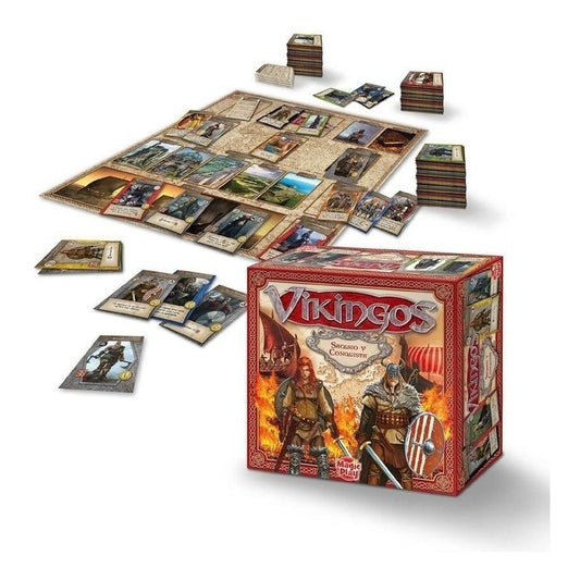 Juego De Mesa En Caja Magic Play Vikingos Saqueo Y Conquista