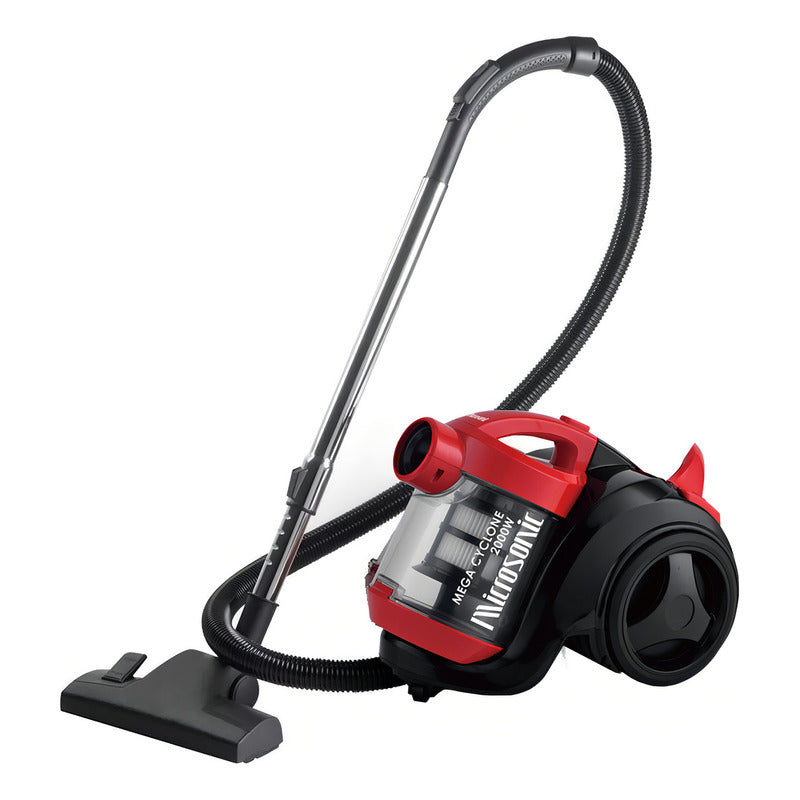 Aspiradora Microsonic Sin Bolsa 2000 W Con Filtros Aspsb2821 - Rojo