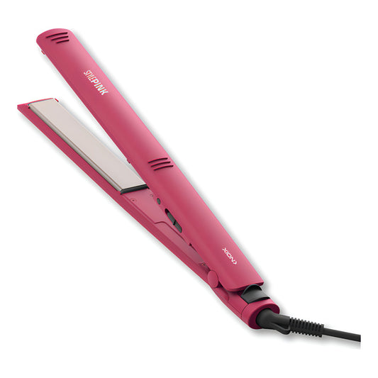 Planchita De Pelo Xion Xi-style 230 Grados Placas Ceramica Color Rosa Intenso