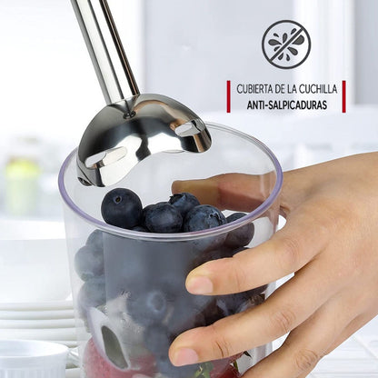 Mixer Ufesa Vario 1400 Titanium Xl Bp4750 Acero Inoxidable Y Negro 1.4kw