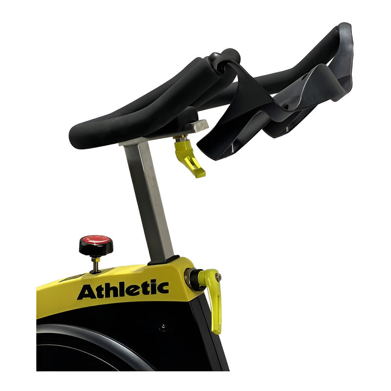 Bicicleta Spinning Athletic 7800bs Athletic Color Negro