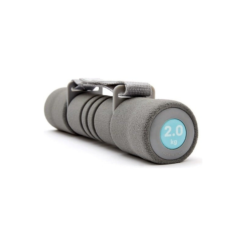 Mancuernas Acolchonadas 4kg Gris Reebok