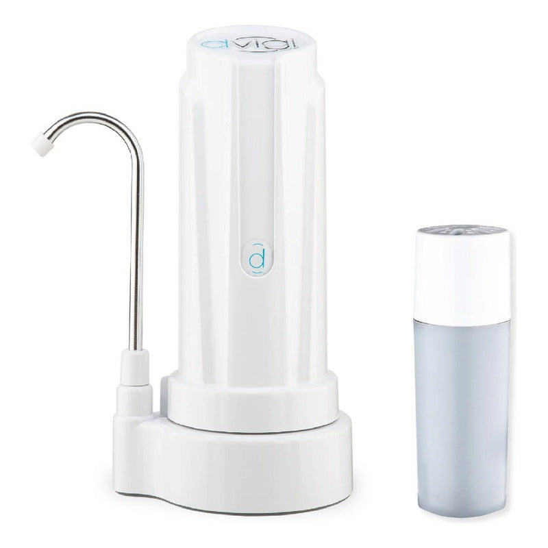 Purificador De Agua Dvigi Sobre Mesada Aqua Blanco Blanco