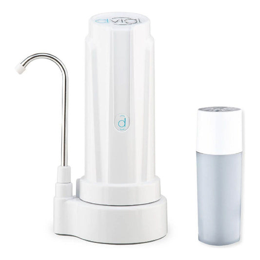 Purificador De Agua Dvigi Sobre Mesada Aqua Blanco Blanco