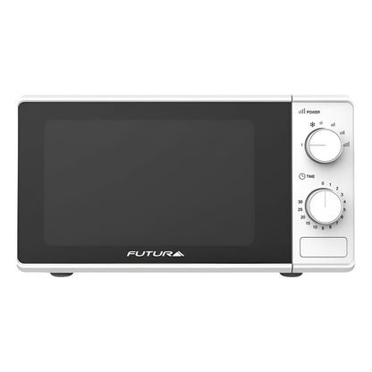 Microondas Futura 20 Litros Manual Fut-mw20mwb Blanco