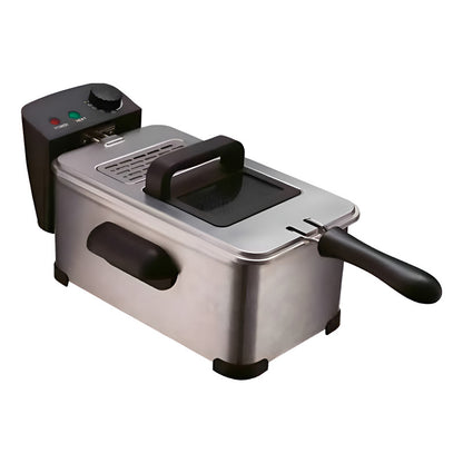 Freidora Con Aceite Rotel Inox Pro 3.5 Litros 2000w 190oc - Gris - 50 Hz/60 Hz