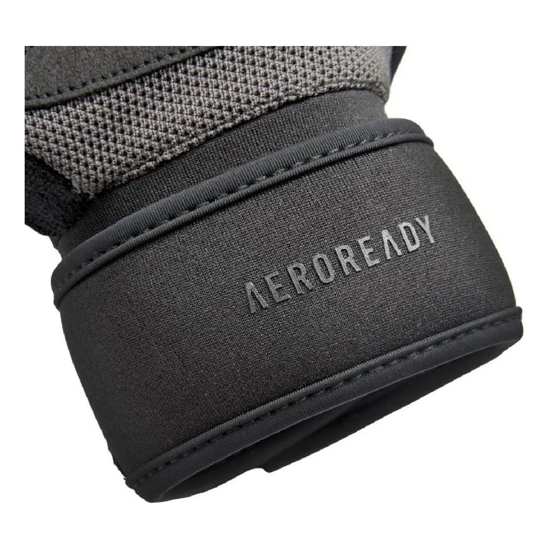 Guantes De Entrenamiento De Fuerza adidas Color Negro - Negro - Lisa - Xl