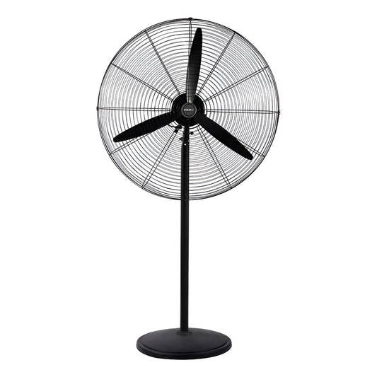 Ventilador Industrial De Pie Xion Con Base Xi-v700 3 Aspas 66.04 Cm Negro Negro