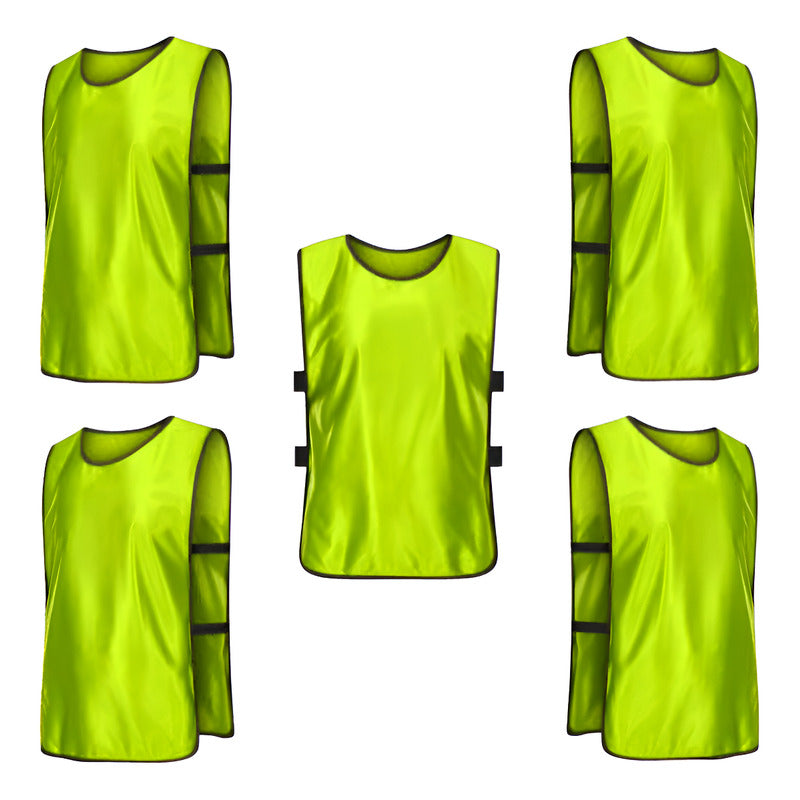 Chaleco X5 Entrenamiento Deportivo C/elástico Futbol - Verde - L