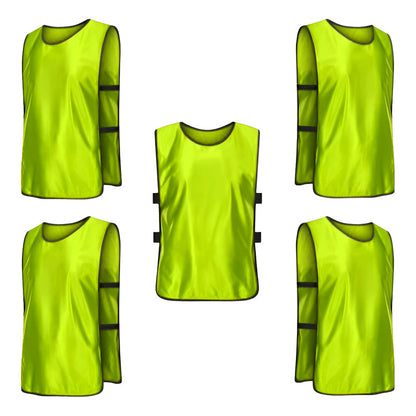 Chaleco X5 Entrenamiento Deportivo C/elástico Futbol - Verde - L