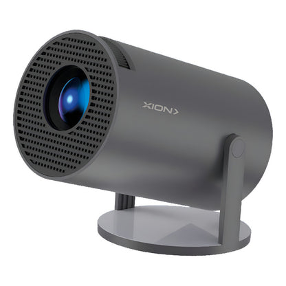 Proyector Xion Led Full Hd Android Wifi Control Color Gris