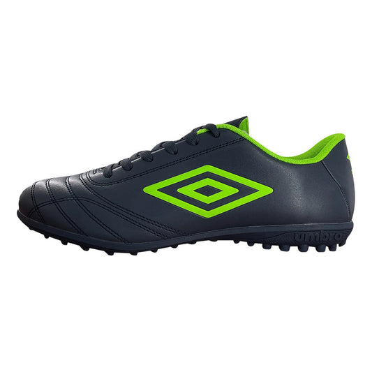 Championes Futbol 5 Umbro Classic Champion F5 Zapato Adulto Azul/verde 12 Us
