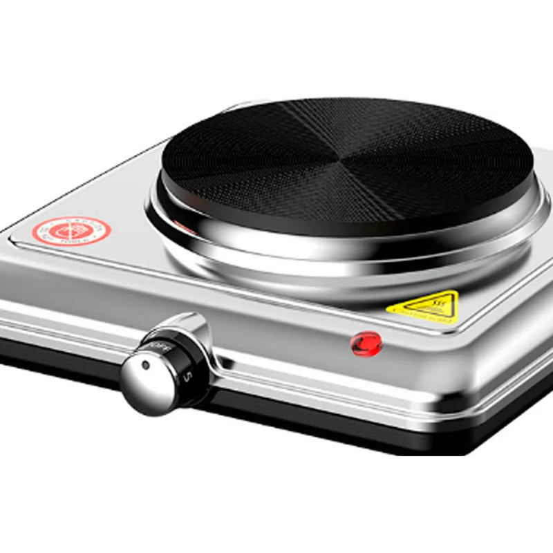 Anafe Portatil De Mesa Eléctrico Rotel 1 Disco 155mm 1000w Gris