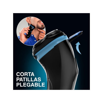 Afeitadora Remington Rotativa R1001 Color Negro