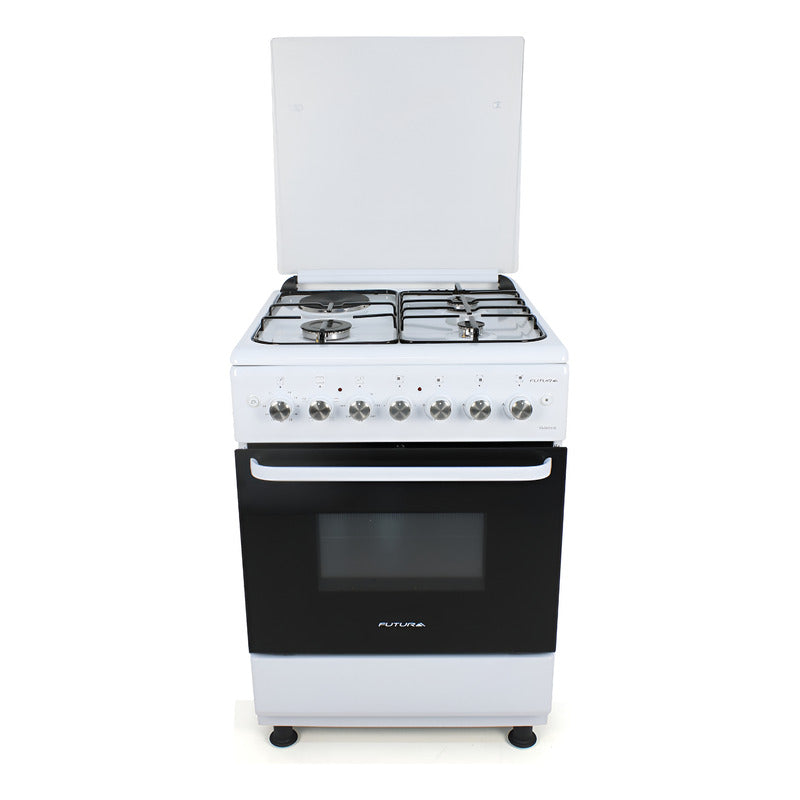 Cocina Combinada Futura Plus Fut-50-c31b Girona Color Blanco Blanco