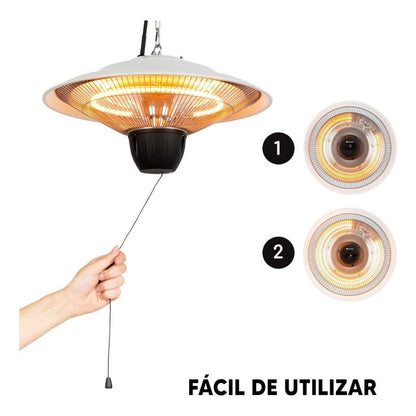 Calentador Futura Fibra De Carbono Para Colgar -1500w