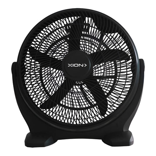 Ventilador Turb Circulador Xion 3 Velocidades 5 Aspas Xi-v55 Color De La Estructura Negro Color De Las Aspas Negro Diámetro 50 Cm Material De Las Aspas Plástico