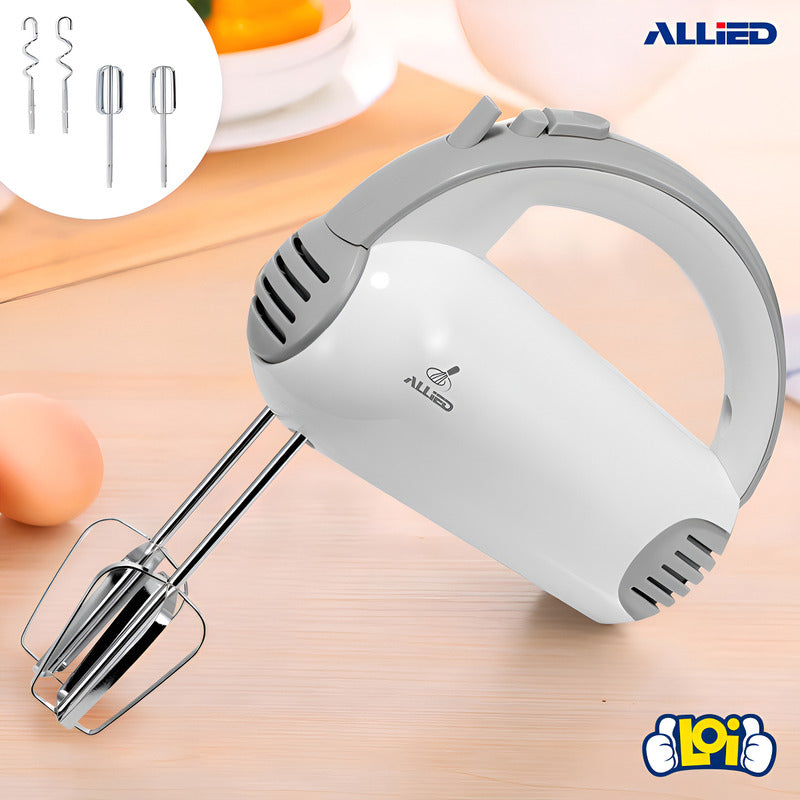Batidora De Mano Allied Al-hm27 300w Color Gris