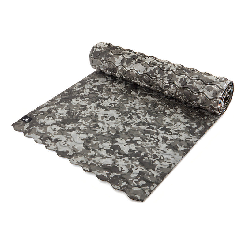 Colchoneta Yoga Mat Camuflada Gris Ondulada 4mm adidas