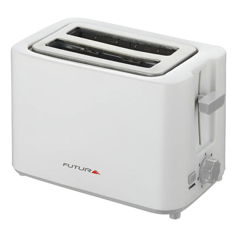 Tostadora Futura Blanca 700w Blanco