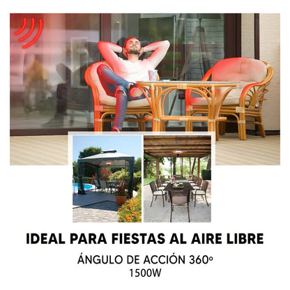 Calentador Futura Fibra De Carbono Para Colgar Cfc1500 Ub