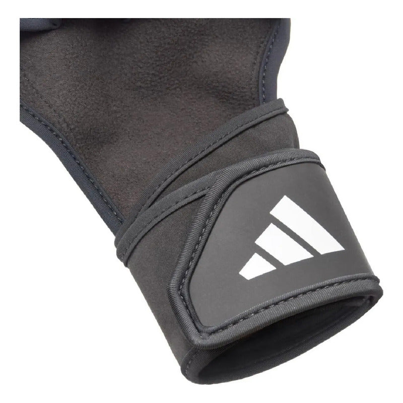 Guantes Con Muñequera Para Powerlifting O Calistenia adidas - Negro - M