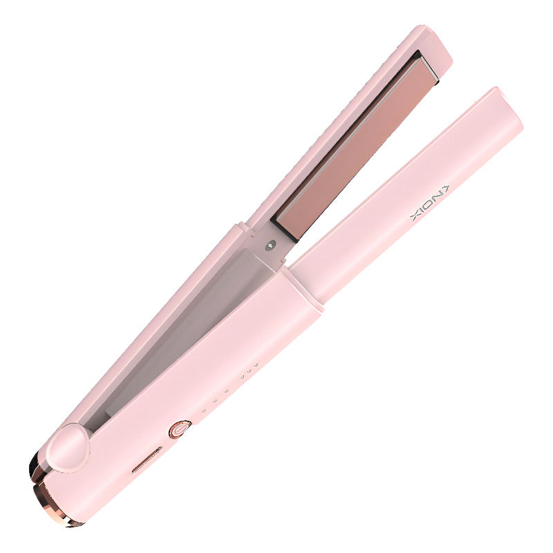 Planchita De Pelo Inalámbrica Para Viaje Xion Color Rosa - Rosa