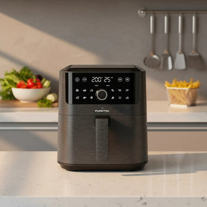 Freidora Punktal Digital Sin Aceite Pk374fd 5.5 Litros 1700w - Negro