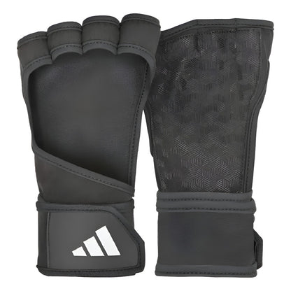 Guantes Con Muñequera Para Powerlifting O Calistenia adidas - Negro - M