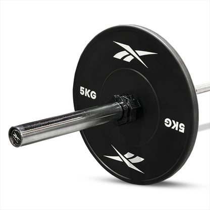 Disco Olímpico Reebok 25 Kg Negro