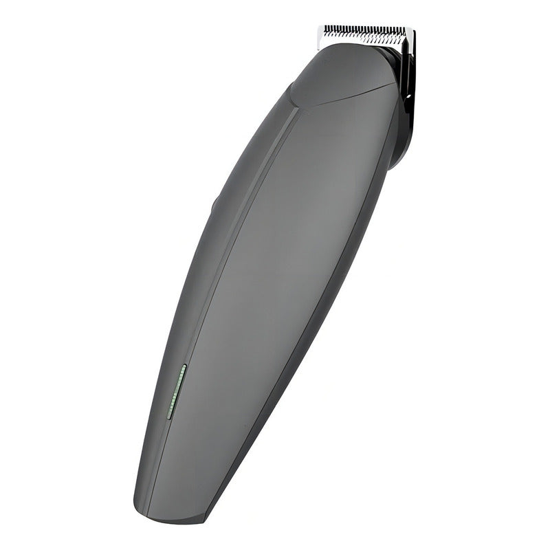 Recortadora Profesional Xion Inalambrica Barberia Patillera Gris Oscuro