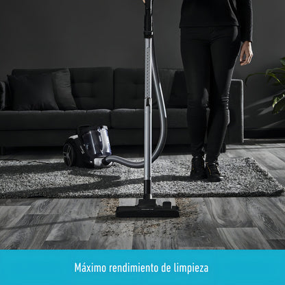 Aspiradora Trineo Rowenta Compact Power Xxl -  550w Negro/gris