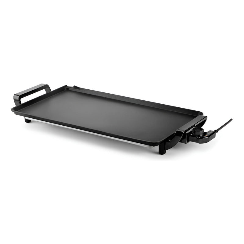 Plancha De Asar Ufesa Indiana 2500xl 2500w Antiadherente Color Negro