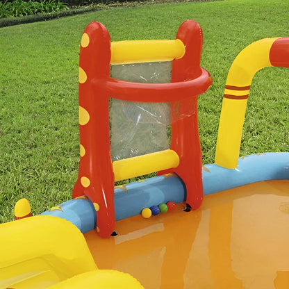 Piscina Interactiva Inflable Sports Bestway 53068 De 314 Litros, De Colores
