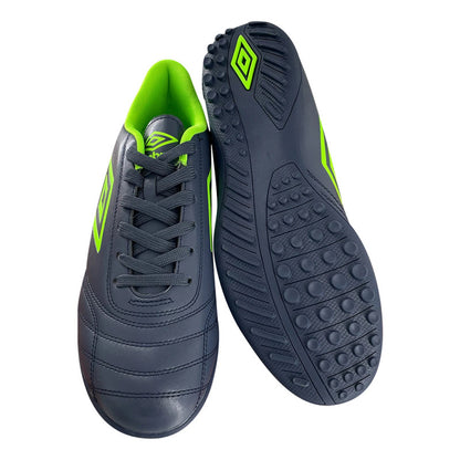 Championes Futbol 5 Umbro Classic Champion F5 Zapato Adulto Azul/verde 12 Us