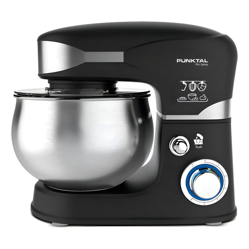 Batidora Punktal Negra Pk-9370 5 Lts 1300 W Bowl Acero Inox - Negro