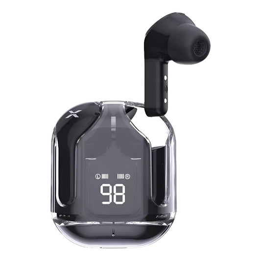 Auriculares Inalambricos Bluetooth Xion Aux400 + Estuche Color Negro